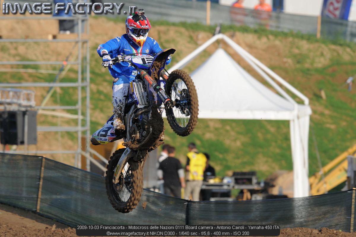 2009-10-03 Franciacorta - Motocross delle Nazioni 0111 Board camera - Antonio Cairoli - Yamaha 450 ITA